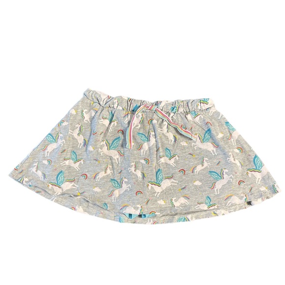 Mountain Warehouse Unicorn gray skort size 5-6 with elastic tie up waist - Picture 1 of 7
